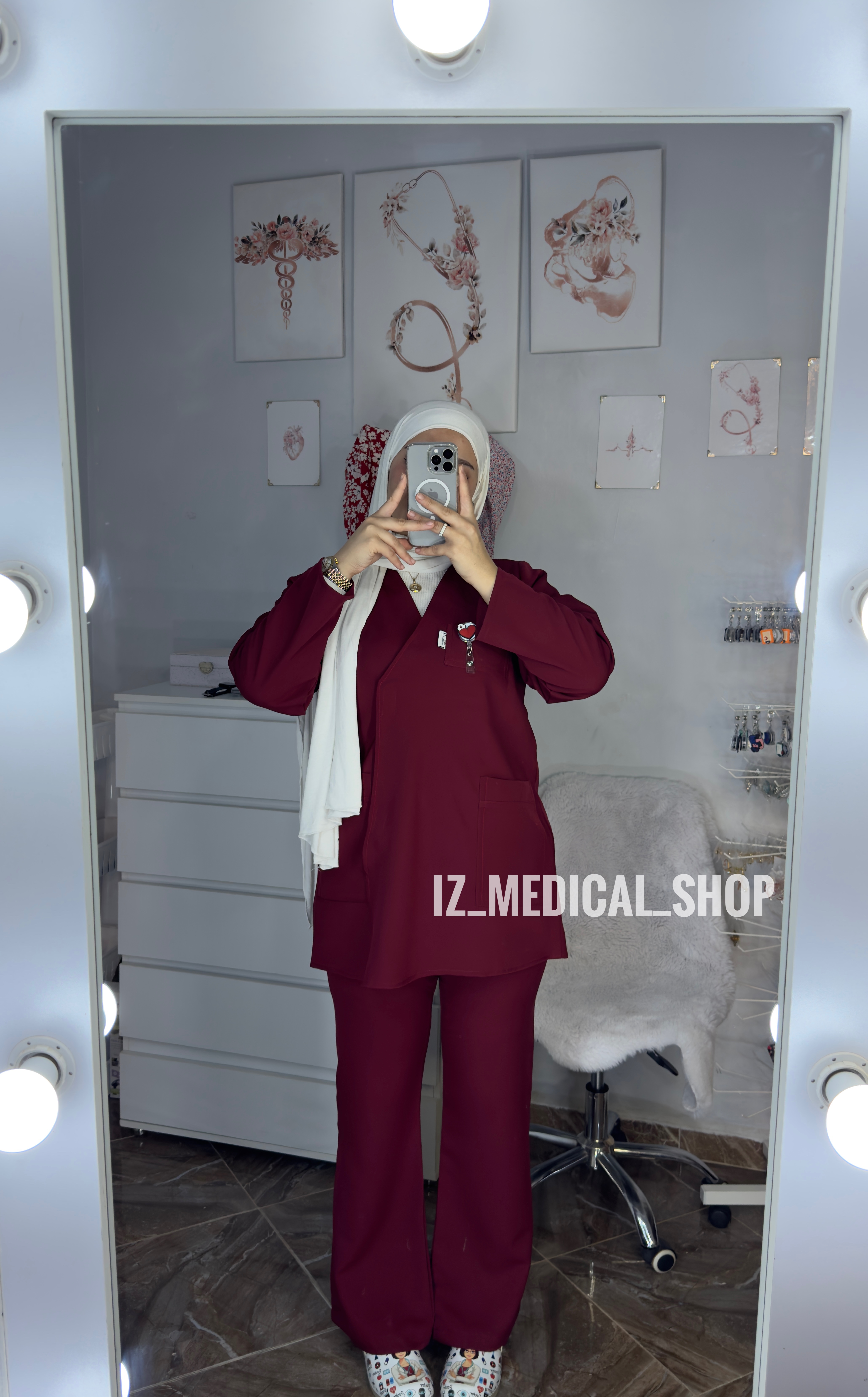 Cropped Faux leather Jacket