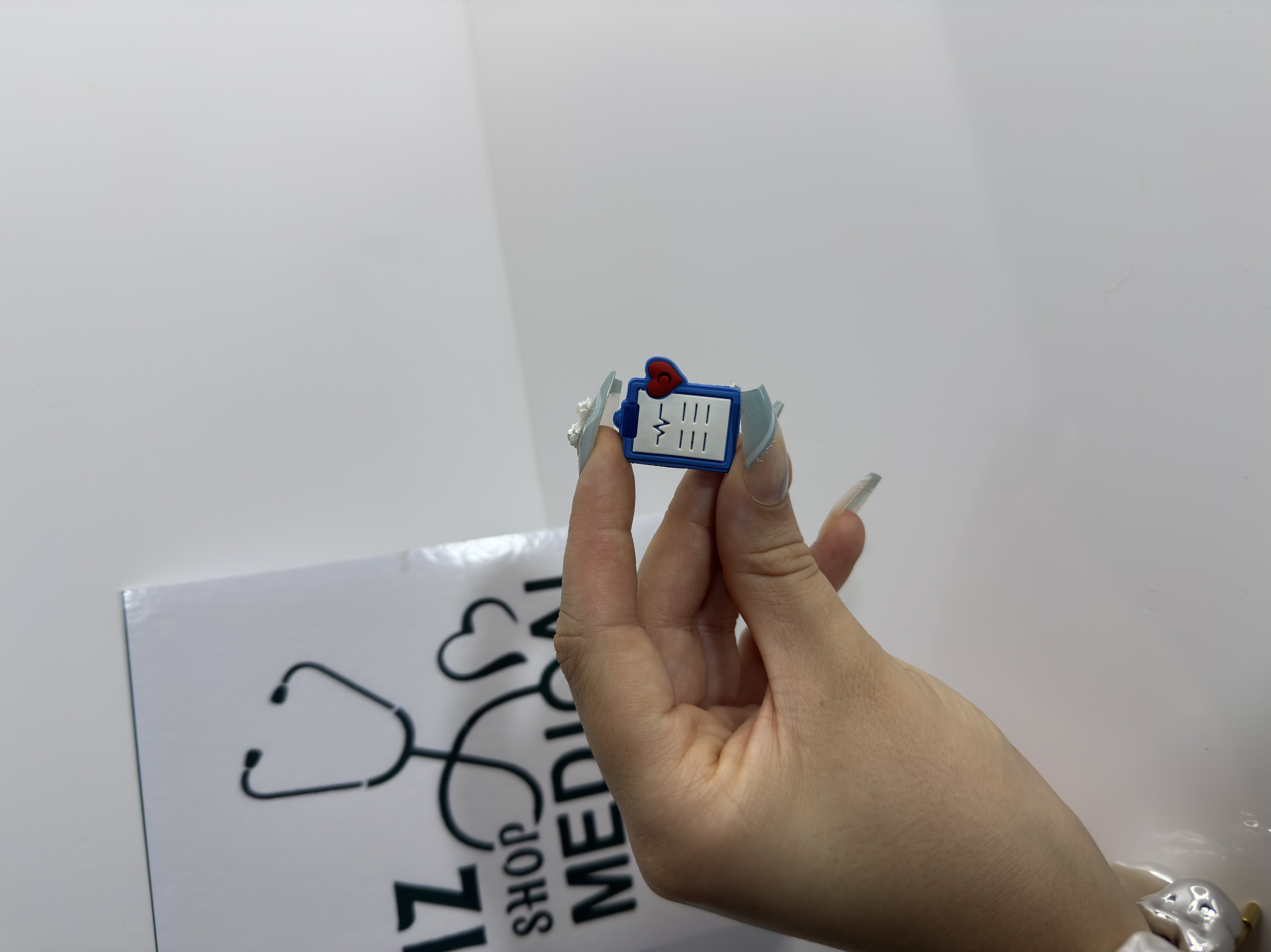 Cropped Faux leather Jacket