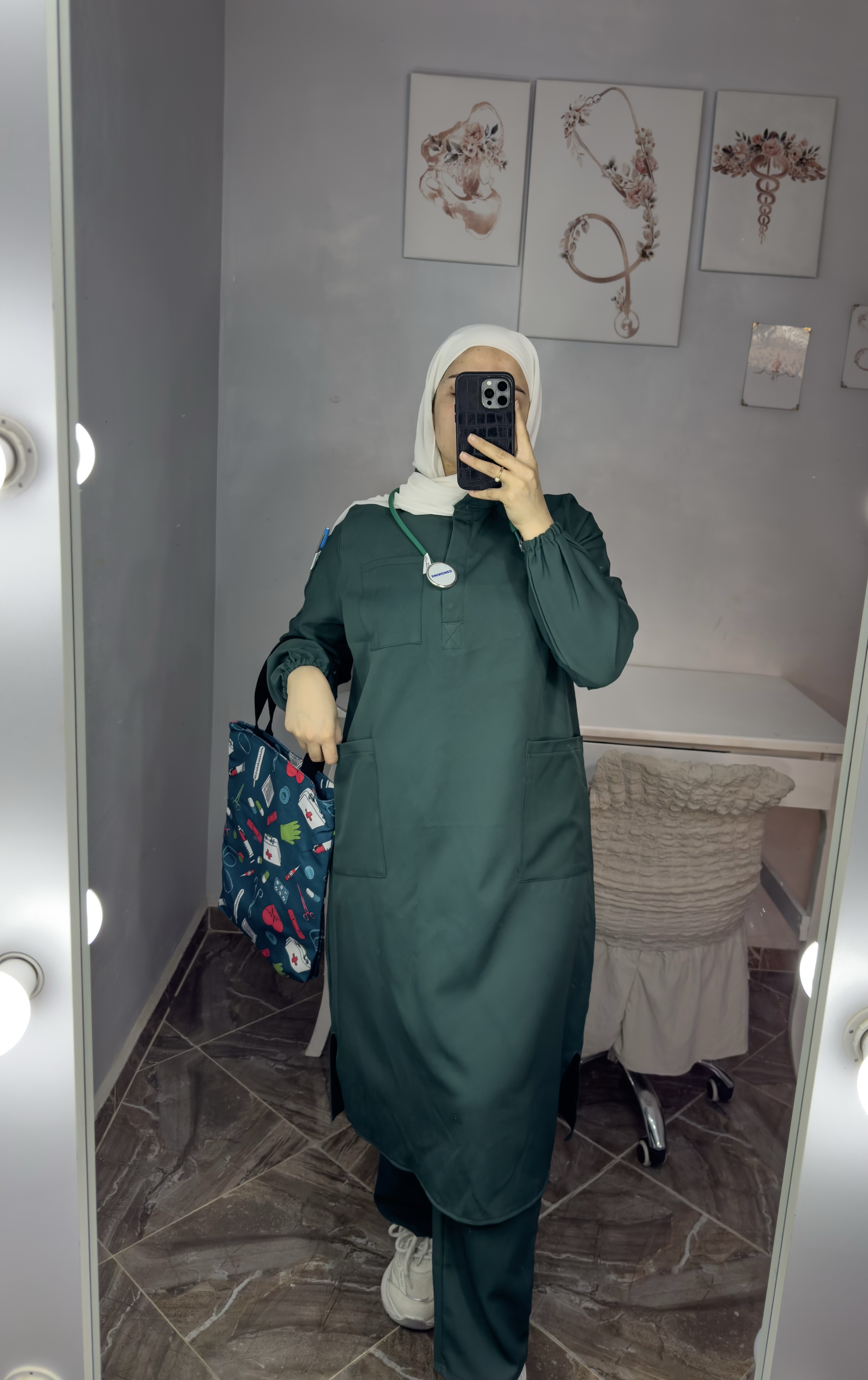 Cropped Faux leather Jacket