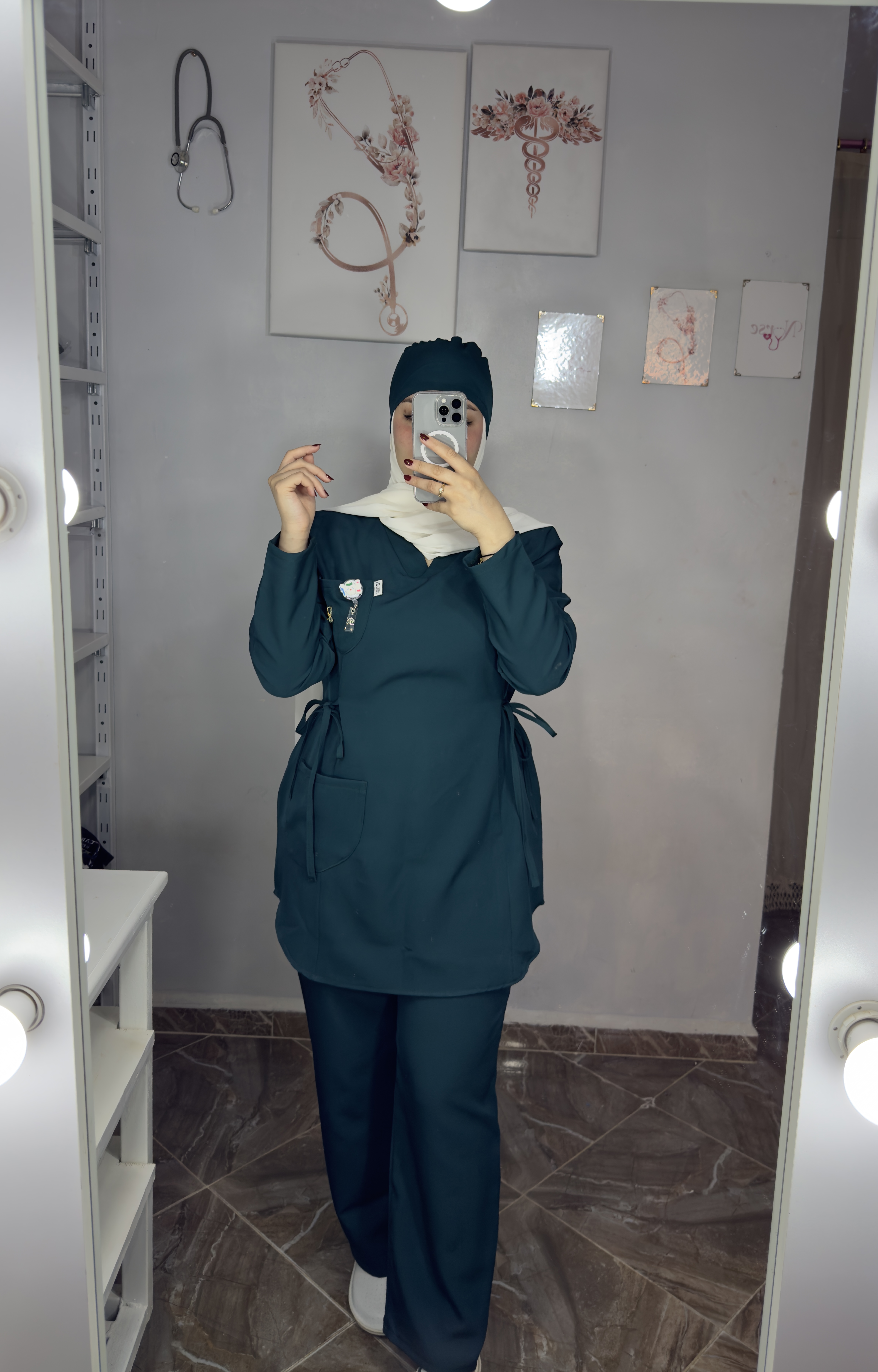 Cropped Faux leather Jacket