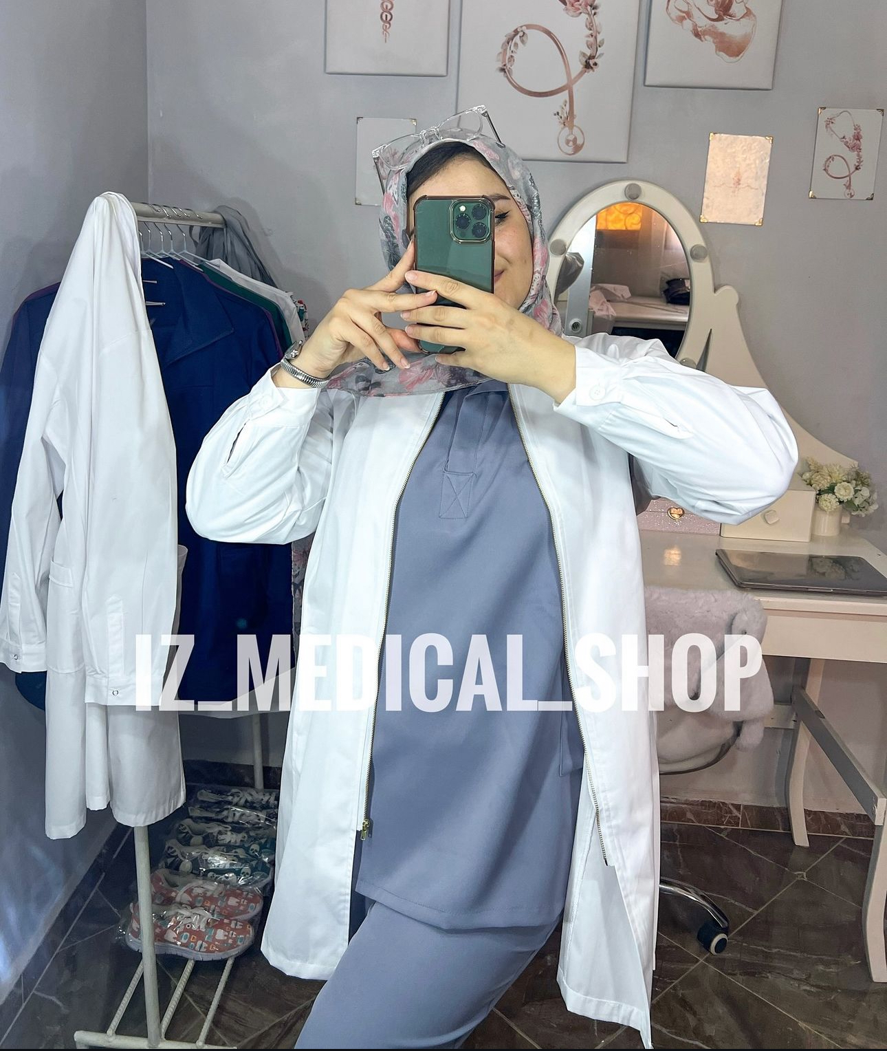 Cropped Faux leather Jacket