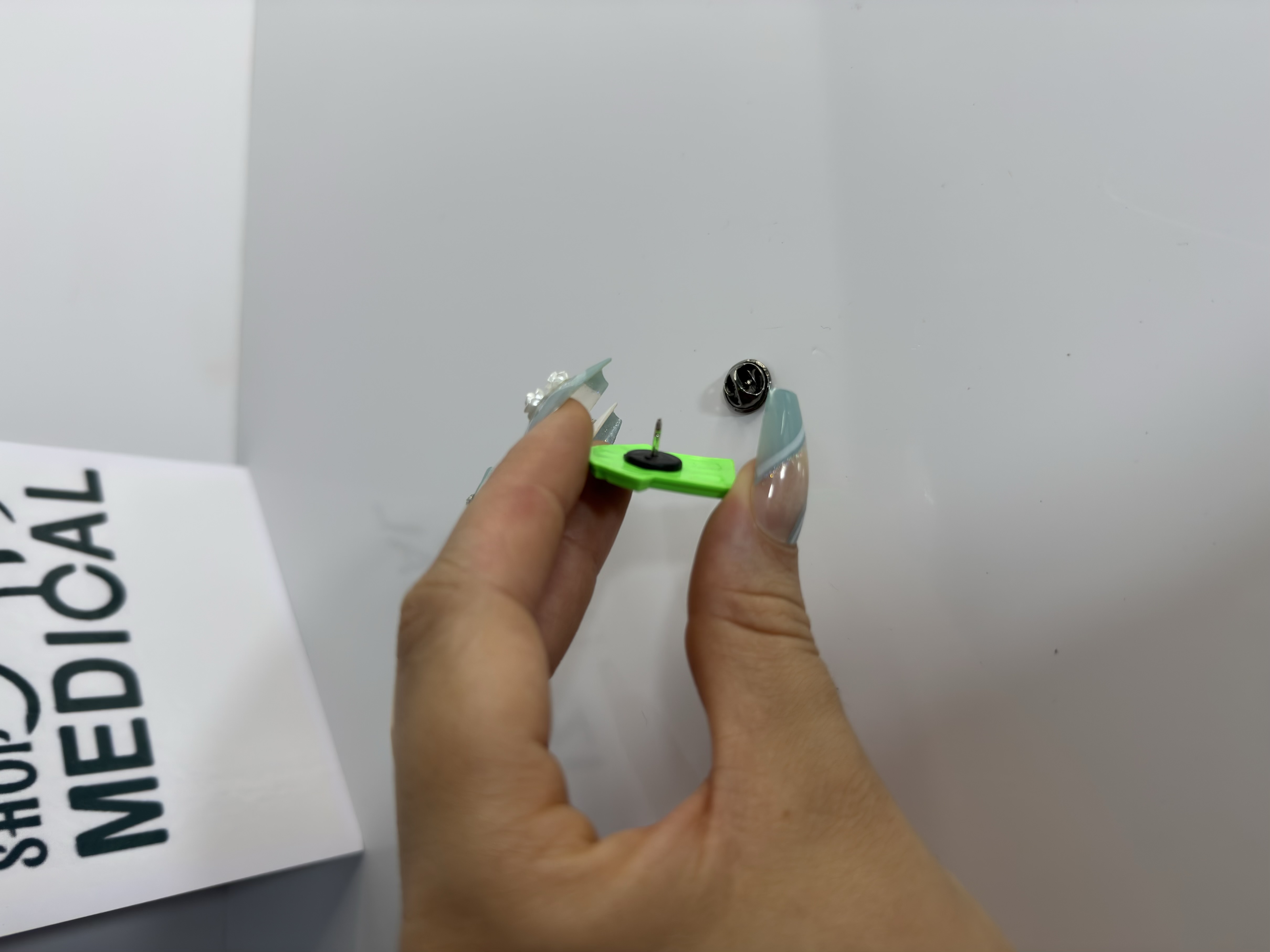 Cropped Faux leather Jacket