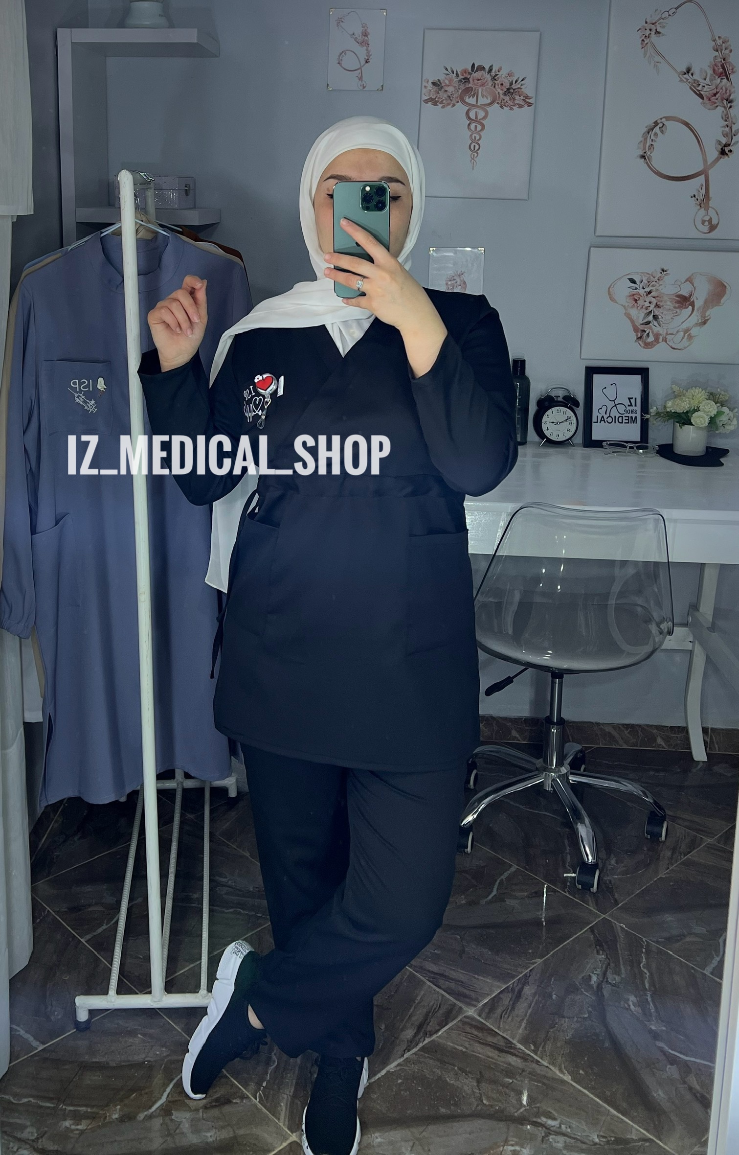 Cropped Faux leather Jacket