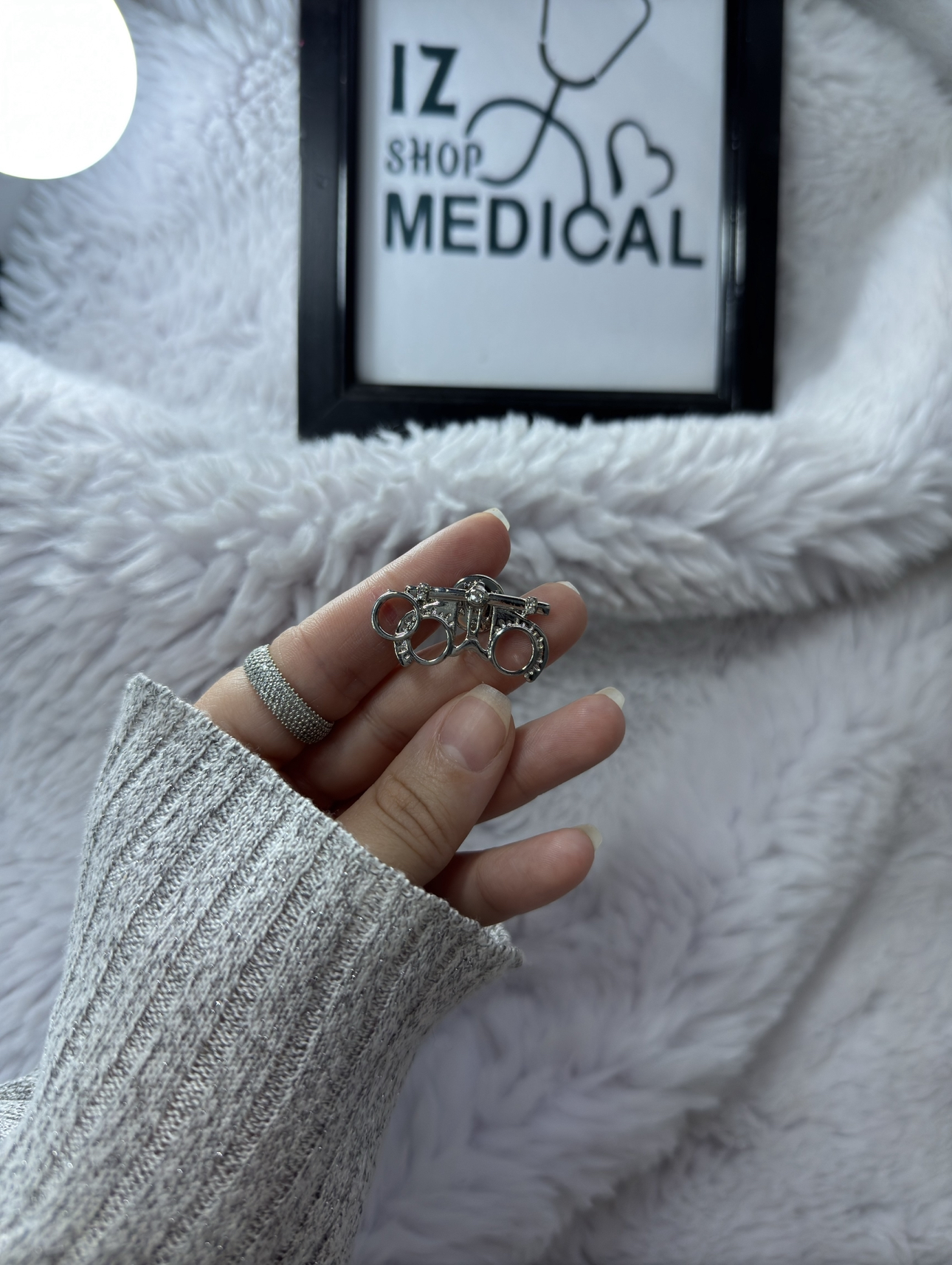 Cropped Faux leather Jacket