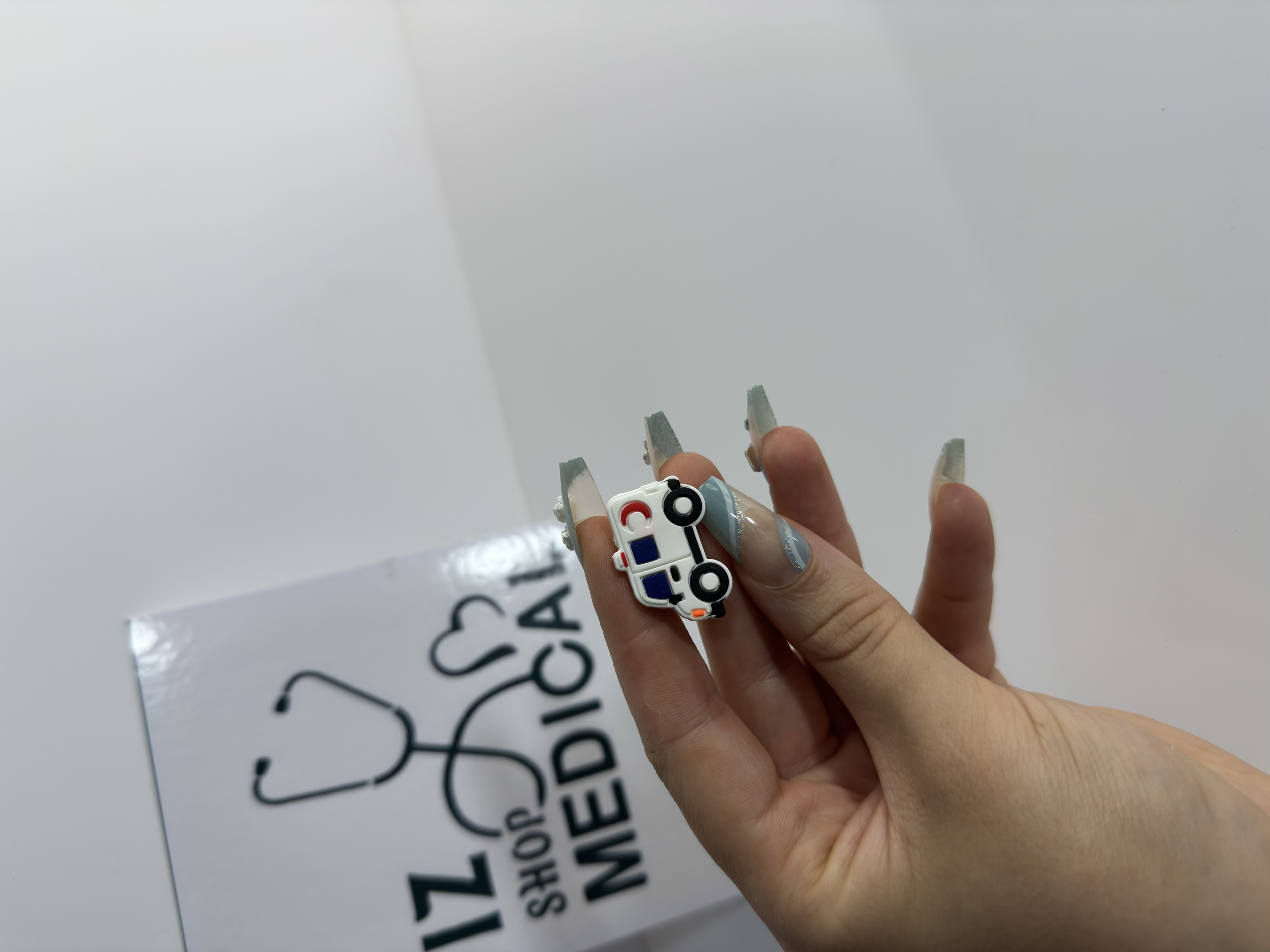 Cropped Faux leather Jacket