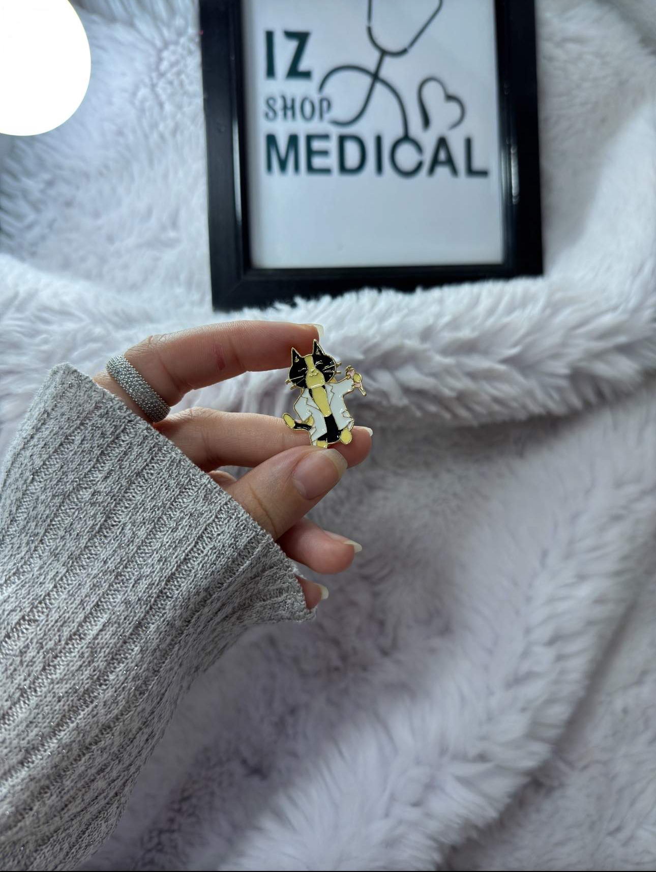 Cropped Faux leather Jacket