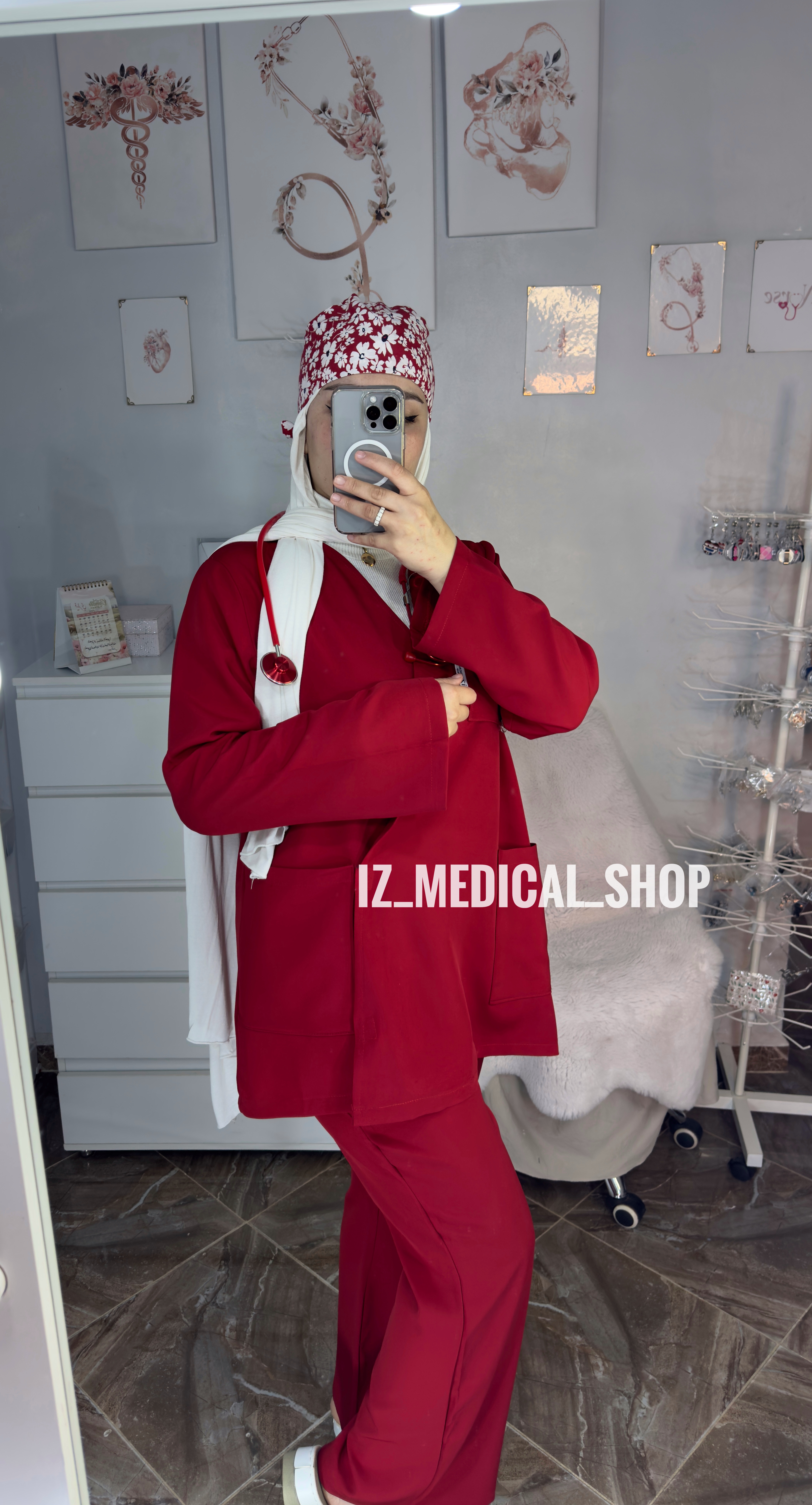 Cropped Faux leather Jacket