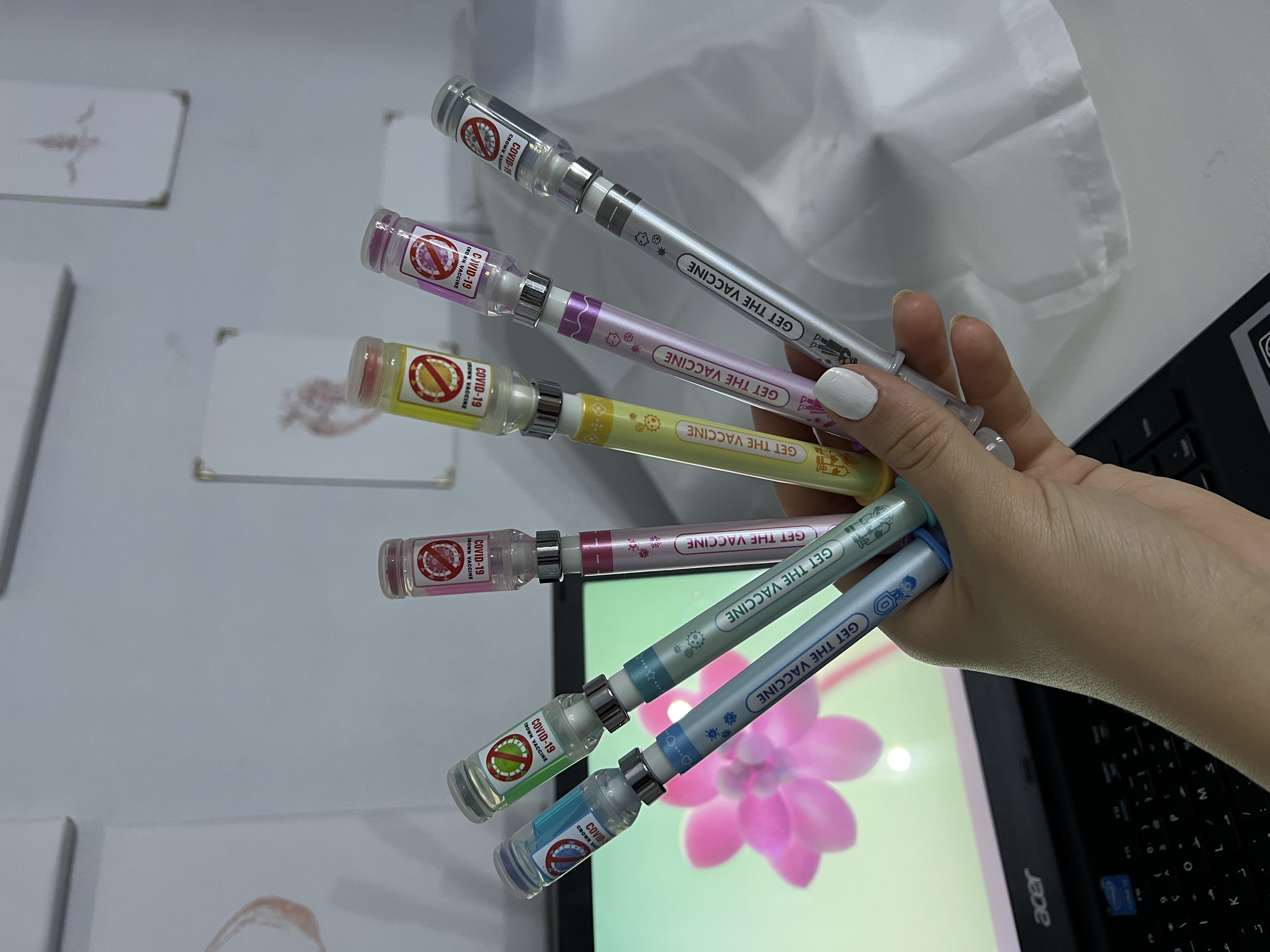 Cropped Faux leather Jacket