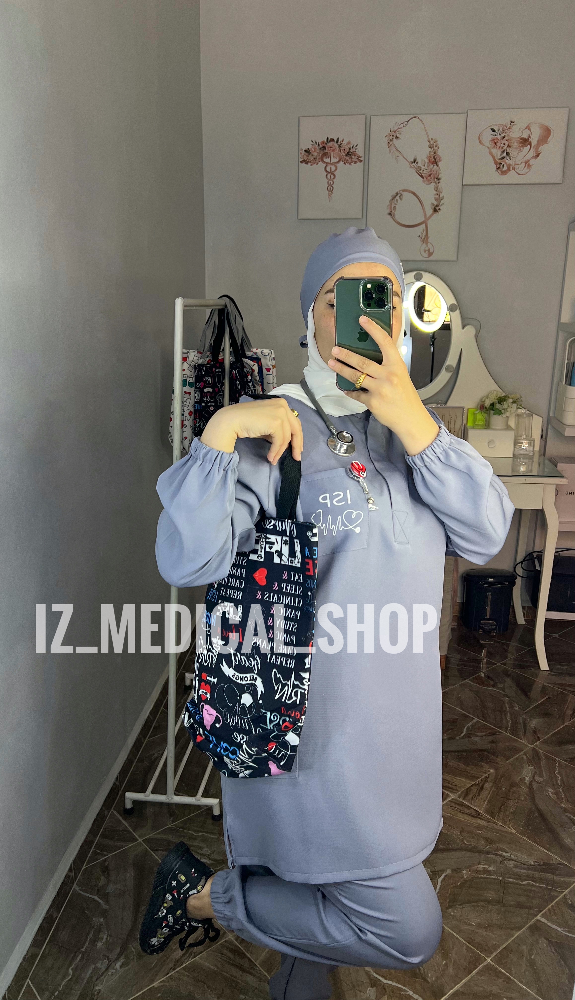 Cropped Faux leather Jacket